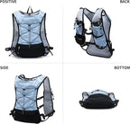 Hydration Backpack, Water Backpack, Women's Running Vest, Running Backpack with Water Bag, Lightweight Hiking Backpack, Men's Cycling Backpack
