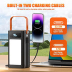 Portable Power Bank Station 99Wh Outdoor Generator LCD Display Backup Phone Battery Pack Portable PD Fast Charger for Laptop Cellphone Travel Camping Home Use with Full Flashlight
