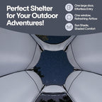 Alvantor Pop Up Screen Tent House Room Instant Outdoor Camping Canopy Sun Shelter Gazebo for Patio, Backyard & Deck, Privacy Tent(2-10 People, 8'x8' 10'x10' 12'x12')
