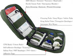 Carlebben EMT MOLLE Ifak Pouch Tactical MOLLE Medical First Aid Kit Utility Pouch Olive