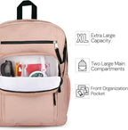 JanSport Laptop Backpack - Computer Bag with 2 Compartments, Ergonomic Shoulder Straps, 15” Laptop Sleeve, Haul Handle - Cargo Green