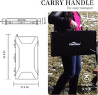 Camping Stove, 3 Burners Propane Portable Camp Stove with Regulator, Push-Button Instant Ignition, Adjustable Burners & Wind Guards for Car BBQ Picnics Outdoor Cooking (BLACK-20400 BTUs)