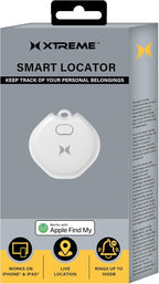 Xtreme Rechargeable Air Tracker, Key Finder Tag Compatible with Apple Find My App for iOS iPhones, GPS Live Location Tracker, USB-C Charging, 100dB Alert, Keychain Attachment, Air Locator Tracer