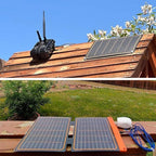 20W Small Solar Panel Charger 5V USB-A USB-C Foldable Portable Lightweight ETFE Power Emergency Panel IP67 Waterproof Hiking Camping Backpacking for Phones Tablets Power Bank