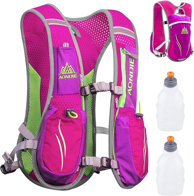 Azarxis Hydration Running Vest Backpack Pack 5L 5.5L for Women and Men Jogging Trail Race Marathon Cycling Hiking
