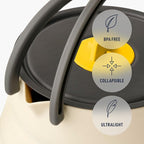 Sea to Summit Frontier Ultralight Collapsible Camping Kettle, 1.1 Liter