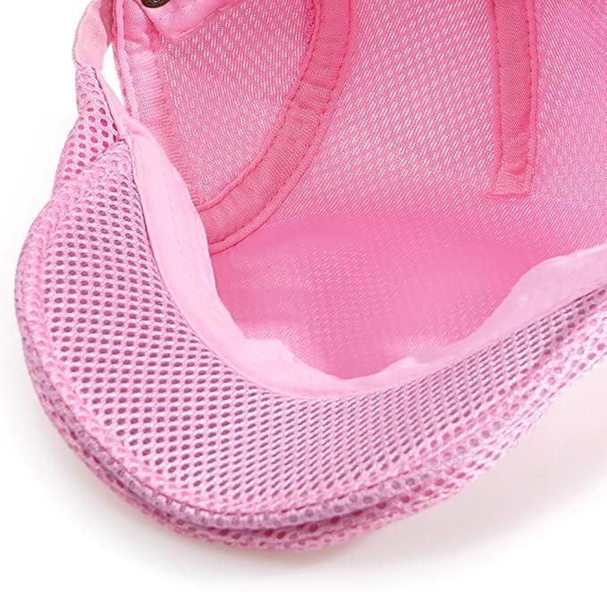 2 Pack Men's Mesh Cap Breathable Summer Newsboy Hat Adjustable Beret Ivy Cap Irish Cabbie Driving Hunting Hats