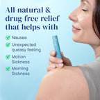 Nausea Relief Inhaler - Take Control of Motion Sickness, Morning Sickness, Medication, Stress - Fast, Natural, Drug-Free, Non-Drowsy & Portable Travel Essential - Pack of 2 Inhalers