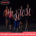 Hercicy Reflective Running Vest Reflective Running Shirt with Safety Straps High Visibility Construction Vest for Night Cycling Hiking Jogging Dog Walking