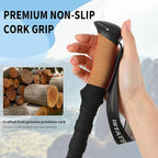 Portable Foldable Hiking Poles, 7075 Aluminum Adjustable Walking Sticks with Quick - Lock, Ideal for Hiking, Camping, and Mountain Trips 2pc Trekking Poles