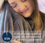 SMART TRAVEL Travel Products Cozy Warm Compact Travel Blanket Travel Blanket Airplane Compact with Bag Travel Essentials for Airplane Long Flight Essential for Woman,Men,Kids