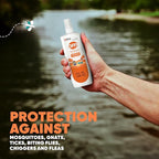 OFF! Family Care Insect & Mosquito Repellent Spritz, Bug Spray Containing 7% DEET, Unscented Repellent with Aloe Vera Protects Against Mosquitoes, 9 Oz