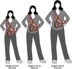 KL928 Canvas Sling Bag - Small Crossbody Backpack Shoulder Casual Daypack Rucksack for Men Women