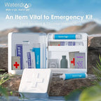 Waterdrop Water Filter Straw, Water Purifier Survival for Camping, Travel, Backpacking and Emergency Preparedness, Water Filtration System Survival, 4 Pack