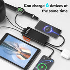 Portable Charger 10000mAh Power Bank Built-in Cable,PD 22.5W Fast Charging Powerbank, LED Display External Battery Pack with LED Lighting, Travel Phone Charger for iPhone 16/15/14/13/12,Samsung,Google
