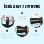 Telescoping Portable Sturdy and Lightweight Stool, Retractable Collapsible Camping Car for Travel Picnic Fishing Hiking Museums Shows Capacity 440Ib (Only Stool)