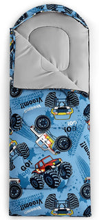 AILONEN Outer Space Astronaut Camping Sleeping Bags,Lightweight & Waterproof,3 Season Warm & Cool Weather,Cartoon Sleeping Bags for Kids,Boys Girls Travelling,Outdoors