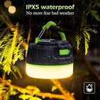 Sinvitron LED Camping Lantern Rechargeable with Remote Control - 1000LM 150H Runtime Tent Light, 5200mAh Water-Resistant Emergency Light for Hurricane Power Outages, Hiking Home