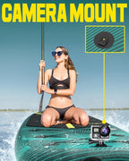 Inflatable Stand Up Paddle Board 11' x 35'' x 6'' Wide Stable Design,SUP Paddleboard Capacity 430lb for Adults Youth 120L Backpack,Carrying Strap,Double Action Pump,Waterproof Bag