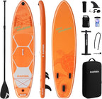 Inflatable Stand-Up Paddle Boards – Available 32"/33"/34" Widths Inflatable Paddle Board with SUP Accessories, Camera Mount, Basic All-Around SUP Board for All Skill Levels, Up to 450lbs