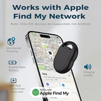 Air Tracker Tag, Bluetooth Tracker & Key Finder for Luggage, Wallet, Backpack, Works with Apple Find My (iOS Only) 1 Pack Item Smart Locator