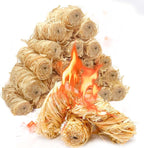 36PCS Fire Starters for Campfires Grill BBQ Camping Fireplace Fire Pit,Quick Light Wood Charcoal Fire Starter, Waterproof-Natural Fire Starters Camping fire Starter Charcoal Starters