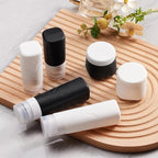 INSFIT Silicone Travel Bottles Set, 6 Pack Travel Size Toiletries, Leakproof Travel Bottles for Toiletries, Travel Accessories for Women, Airplane Travel Essentials, Travel Containers for Toiletries