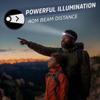 Energizer Universal Plus LED Headlamp, Lightweight Bright Headlamp for Outdoors, Camping and Emergency Light for Adults and Kids, Includes Batteries, Pack of 2