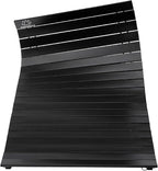 Heavy-Duty Roll-Top Table for Camping - Portable Aluminum-Top Folding Table with Steel Frame by Caddis Sports (Medium)