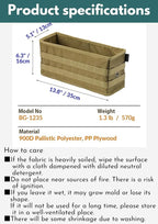 camping moon Side Storage Bag Outdoor Storage Box for Field Rack Black BG-1235BK (Coyote)