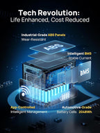 AFERIY P210 Portable Power Station 2400W,2048Wh LiFePO4 Battery Generator with 1100W AC Charging & 500W Solar Charging,for Home Backup,Power Outages, Camping【Pure Sine Wave AC Input & Output Only】