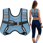Weighted Vest Woman - Womens Weight Vest for Walking, Strength Training Weight Vests for women, Reflective Stripe Fitness Vest for Workout Running Jogging