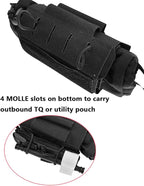 SABADO Rapid/Quick Deploy First Aid Kit Pack Tactical IFAK Pouch Two-Piece System Med Roll Carrier Hypalon Handle Outdoor Sport Hunting Bag