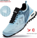 Kricely Men's Trail Running Shoes Non Slip Hiking Shoes Tennis Shoes Fashion Sneakers Workout Footwear