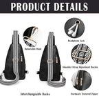 Cross Body Bags for Woman Men Sling Bag Chest Bag with Adjustable Strap Crossbody Handbags Women's Crossbody Bags