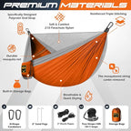 Camping Hammock Mosquito Net,Double & Single Portable Hammocks Hammocks with 2 Tree Straps,Hammock Tent for Travel Camping,Camping Accessories for Indoor Outdoor Hiking Backpacking Backyard Beach