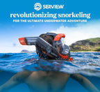 Seaview 180 V3 Full Face Snorkel Mask Adult- The V3 is The Perfect Snorkeling Gear for Adults- Snorkel Mask with 180 Panoramic Viewing and Up to 600% Easier Breathing- Patented Flowtech Air Intake