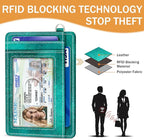 Yonlevres Credit Card Holder Slim Wallet, Elephant RFID Wallet Women Front Pocket Small Card Holder, Travel Cute Funny Thin Card Case ID Window PU Leather RFID Blocking Card Organizer Gift Girl Ladies