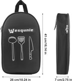Camp Kitchen Organizer, Multi-Pocket Camping Cooking Utensils Bag, Waterproof Portable Storage for BBQ Outdoor Cooking Essentials