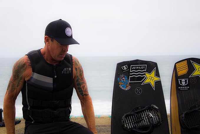 Jetpilot Men's Armada Neoprene Coast Guard Approved Life Jacket PFD