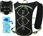 Running Vest for Women Men Lightweight Hydration Backpack Pack with 1.5L Water Bladder Bag Hydro Daypack for Hiking,Trail,Skiing,Camping,Cycling,Race,Marathon