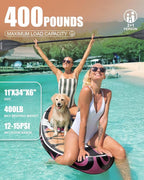 DAMA 11'*34"*6" Stand Up Paddle Board, Inflatable Paddle Board,Inflatable Paddle Boards for Adults w/a Wide, Smooth and Non Slip Deck, Versatile Styles, Suitable for Adults