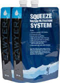 Squeezable Pouches for Squeeze Water Filtration System