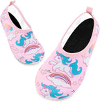 Deevike Kids Water Shoes Boys Grils Barefoot Quick Dry Aqua Socks Beach Shoes for Toddler Sports Swim Surf Outdoor Walking