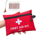 152 Piece Small First Aid Kit, Travel Size First Aid Kit TSA Approved, Mini Forst aid kit for Home, Car, Travel, Camping, Truck, Sports, Office, Hiking Med Kit for Backpack;