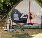 Nice C Hammock Camping Chair, Camping Chair Rocker, Swinging Chair, High Back with Stand, Cup Holder, Side Pocket, Heavy Duty (2-Pack)