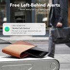 2026 New [Apple MFi Certified] Slim Wallet Tracker Card 0.09in for Apple Find My (iOS Only), GPS Tracker Card (4 Pack) for Airtag Wallet, Wireless Charging, Key Finder and Item Locator for Passport