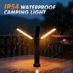 Rechargeable Camping Light with Remote,Dimmable Outdoor Lantern,26-Hour Runtime,3 Colors 5 Brightness, IP54 Waterproof for Outdoor Adventure Emergency,Power Outage,Hiking,Fishing,Tent,Home