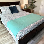 Open Road Goods Solid Color Mexican Yoga Blanket – Large Handwoven Throw for Yoga, Beach, Camping or Home – Soft and Durable Cotton Blend