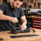 Zip Ties 12 inch, 4000 Pack Heavy Duty Black Zip Ties with 120 lbs Tensile Strength, Self-Locking Nylon Cable Ties,Wire Ties for indoor and outdoor use